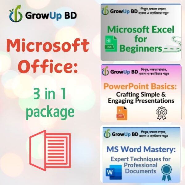 Microsoft Office: 3 in 1 Package